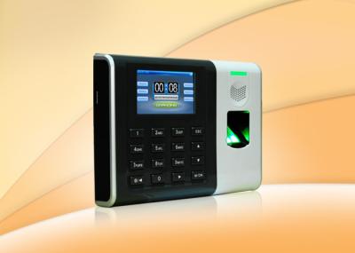 Sistema de gestão biométrico do comparecimento da impressão digital do controlo de acessos com web server 110/220V