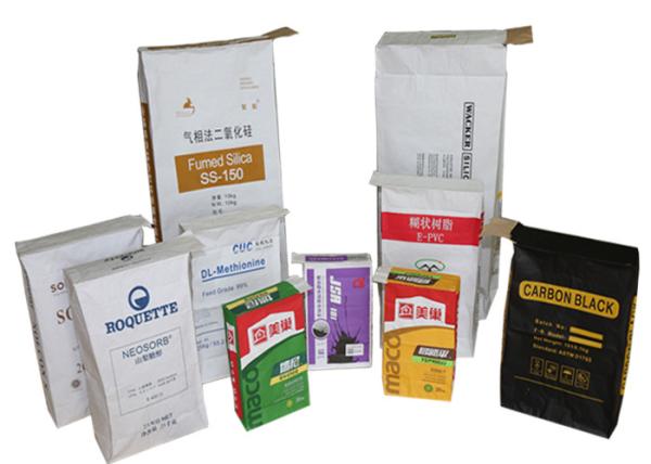 Plastic Composite Pasted Valve Bags Three Paper One Film Building Materials Packaging