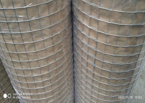1X1Hole Size Galvanised Welded Wire Fence Mesh Rolls For Poultry