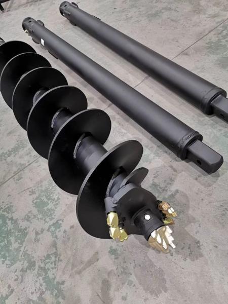 Aiguille hydraulique de forage de terre pour une excavatrice de 25 à 38 tonnes