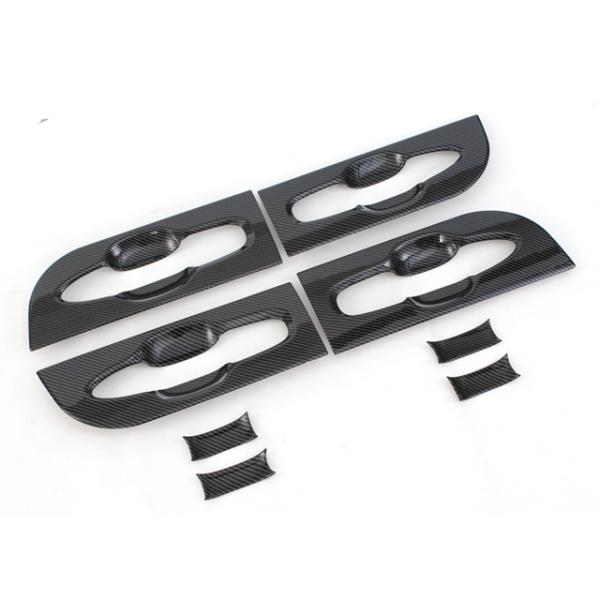 Silver/Black Car Accessories Door Handle Bowl Cover for Toyota Alphard Vellfire 2024