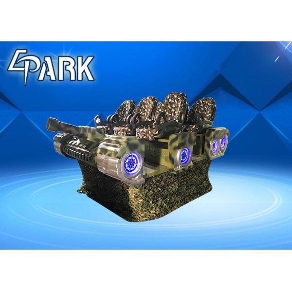 Electric / Hydraulic 9d Virtual Reality Simulator / Vr Tank Cinema  Games