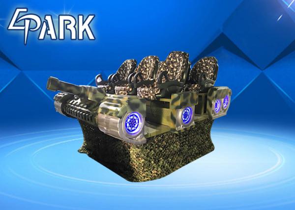 Electric / Hydraulic 9d Virtual Reality Simulator / Vr Tank Cinema Shooting Games