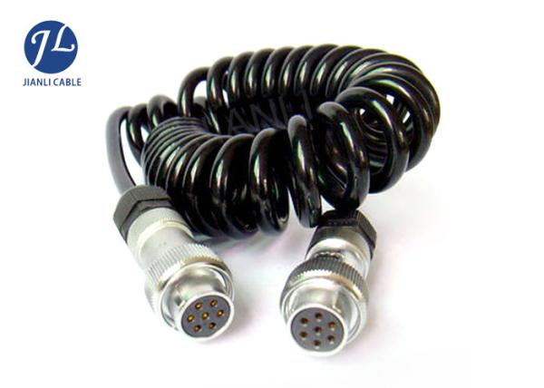 CCTV DVR Dual Camera Extension Cable For Cars 7PIN Trucks to Trailers Caravans