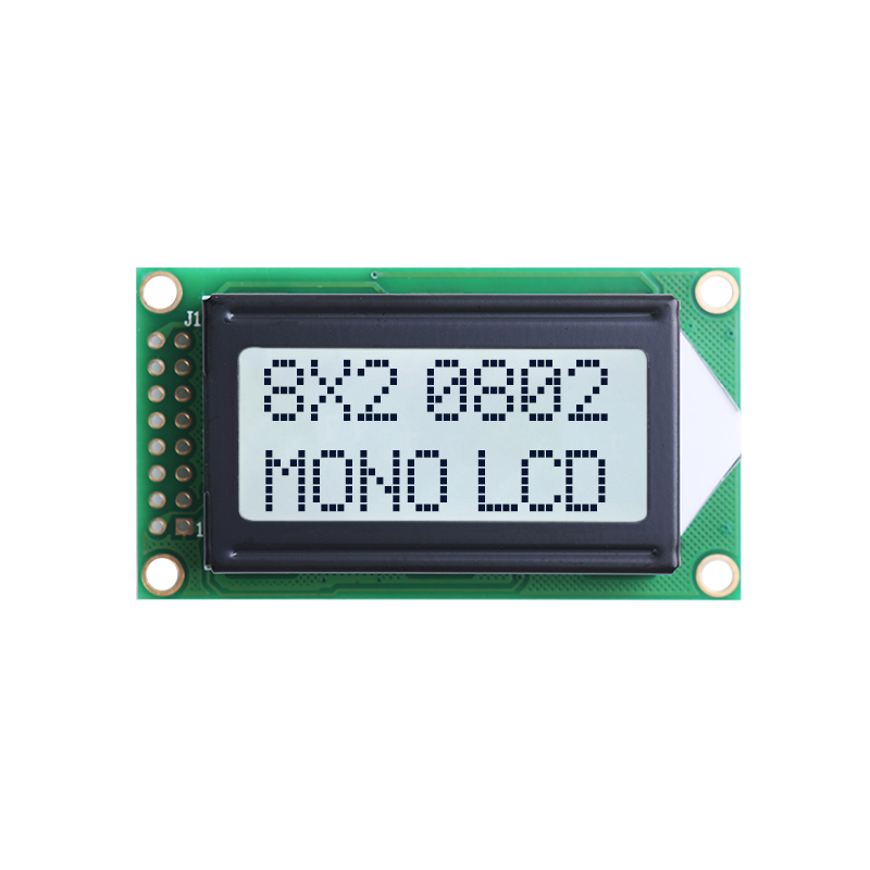 ST7066U 0802 8x2 LCD Display Module With STN Mode ODM
