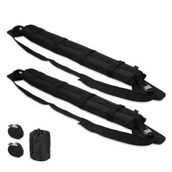 SunSingRACK 8220 Durable Universal Nylon and EVA Car Roof Racks for Kayak Carrying