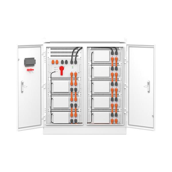 Высоковольтный режим шкафа хранения 128S3P солнечной батареи 409.6V 120Ah
