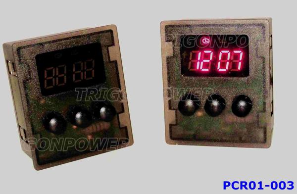 50 / 60 HZ Electric Oven Timer , Oven Spare Parts Manual Input With 3 Buttons