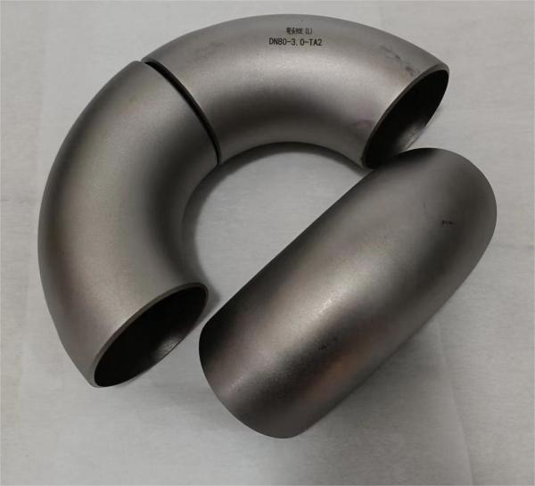 90 Degree Long / Short Radius Titanium Elbow With Grade 1 / 2 / 5 / 7