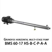 Grundfos BMS Hs Pompes horizontales à plusieurs étages AC Top Choice pour une température de liquide de 20 °C dans les applications industrielles
