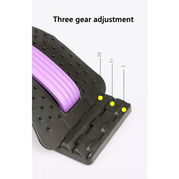 Массажер для облегчения боли в спине Регулируемый поясничный электрический терапевтический массажер CE