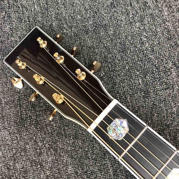 Custom AAAA All Solid Cedar Wood Dreadnought 41 Professional Customized Acoustic Guitar with Tuner Made in Taiwan