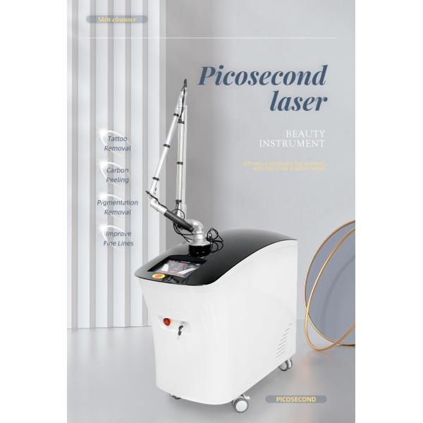 La machine laser à 400 pps picoseconde 1064 532nm Yag équipement de beauté laser picotatouage