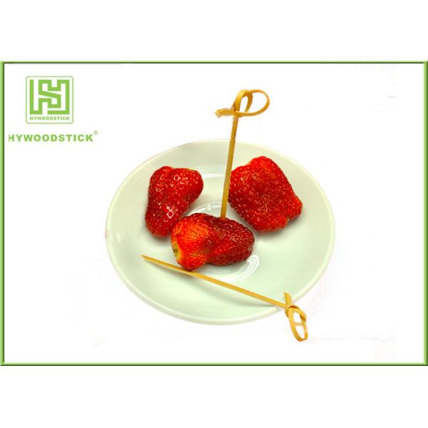 Mao / Qing Bamboo BBQ Sticks Bamboo Knot Picks 18cm OEM Available