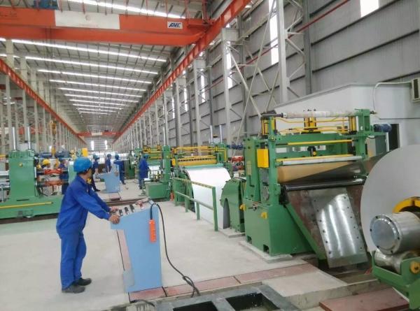 GI PPGI Coil Slitting Line / Galvanized Steel Strips Metal Slitting Machine For Coil Cutting