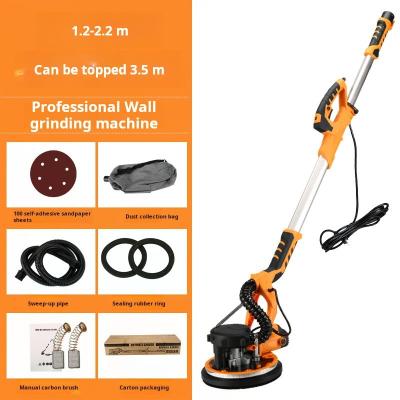 3MM Suspension Disk Plug-In Drywall Sander Machine With 360° LED Lighting