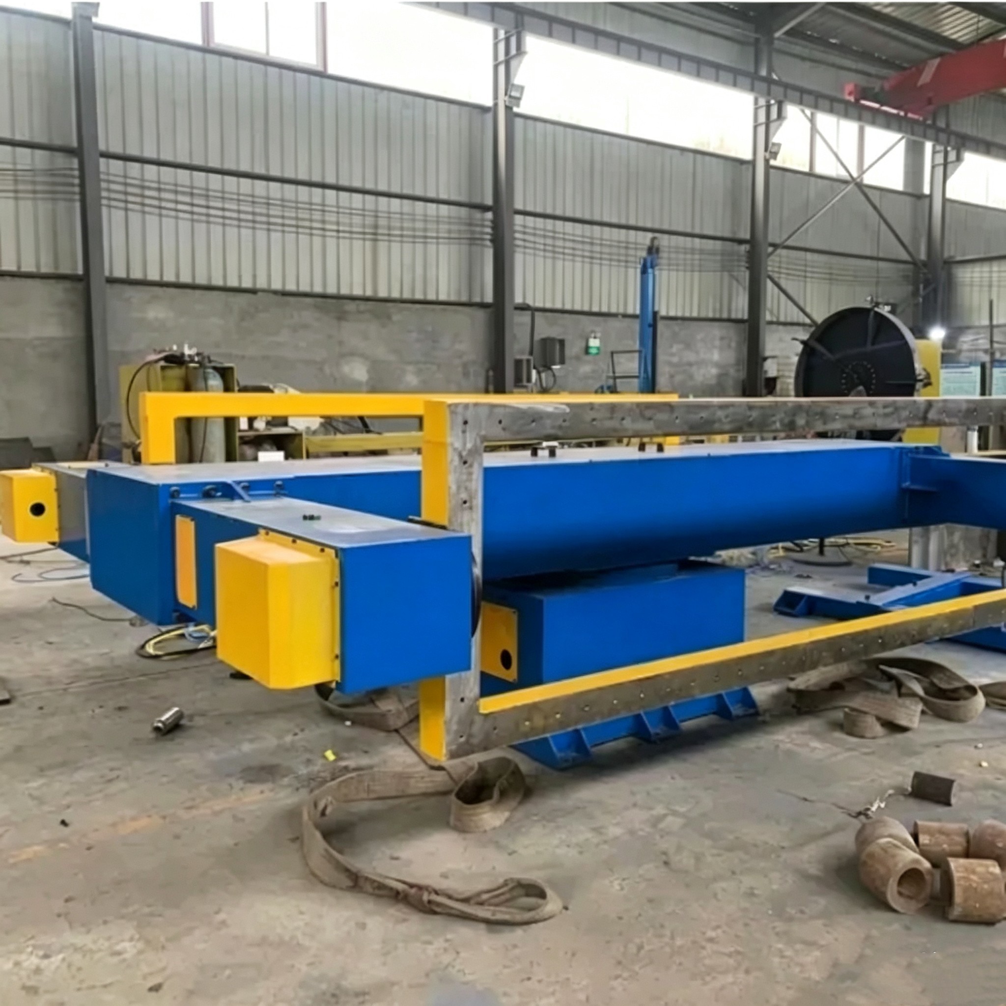 5 Ton Head Tail Welding Positioner, Robot Linkable Automatic Rotary Positioner for Cylinder Vessel Welding