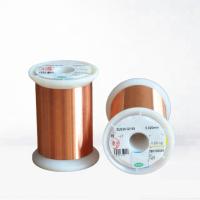 Fio de ligamento do auto ultra fino, fio 2UEW 155 de enrolamento de cobre esmaltado 0.04mm Calibre de diâmetro de fios 46
