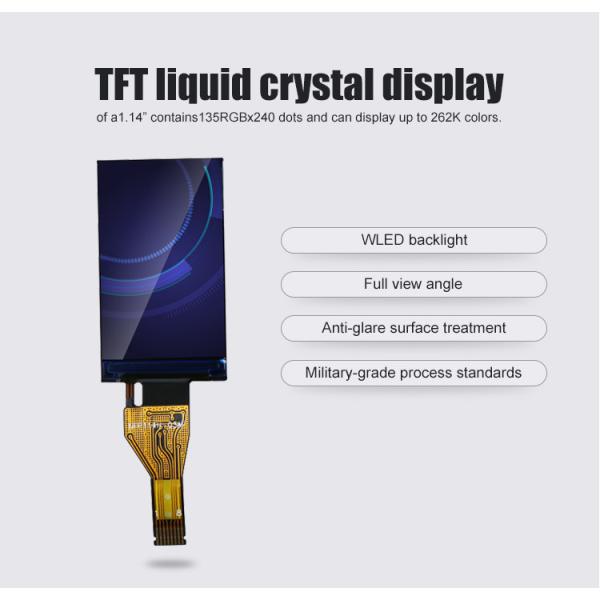 Polcd ST7789V 1,14 Tft 135X240 1,56 мм сенсорный дисплей модуль