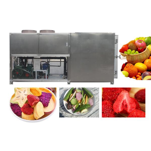 Метры 33Kw машины для просушки 10 замораживания вакуума PLC 100kg квадратные