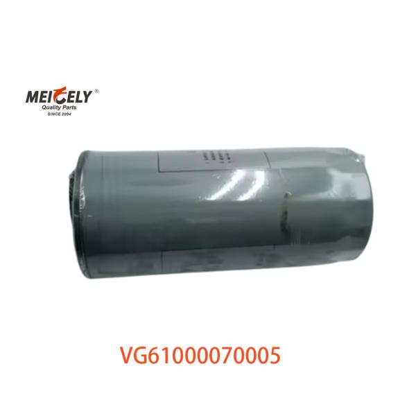 Filtro de aceite de motor Weichai VG61000070005 para Sinotruk Howo JX0818A