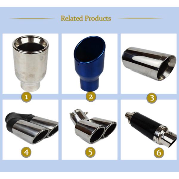 Подсказки шумоглушителя анти- УЛЬТРАФИОЛЕТОВОГО выхода входа 76mm 60mm двойные