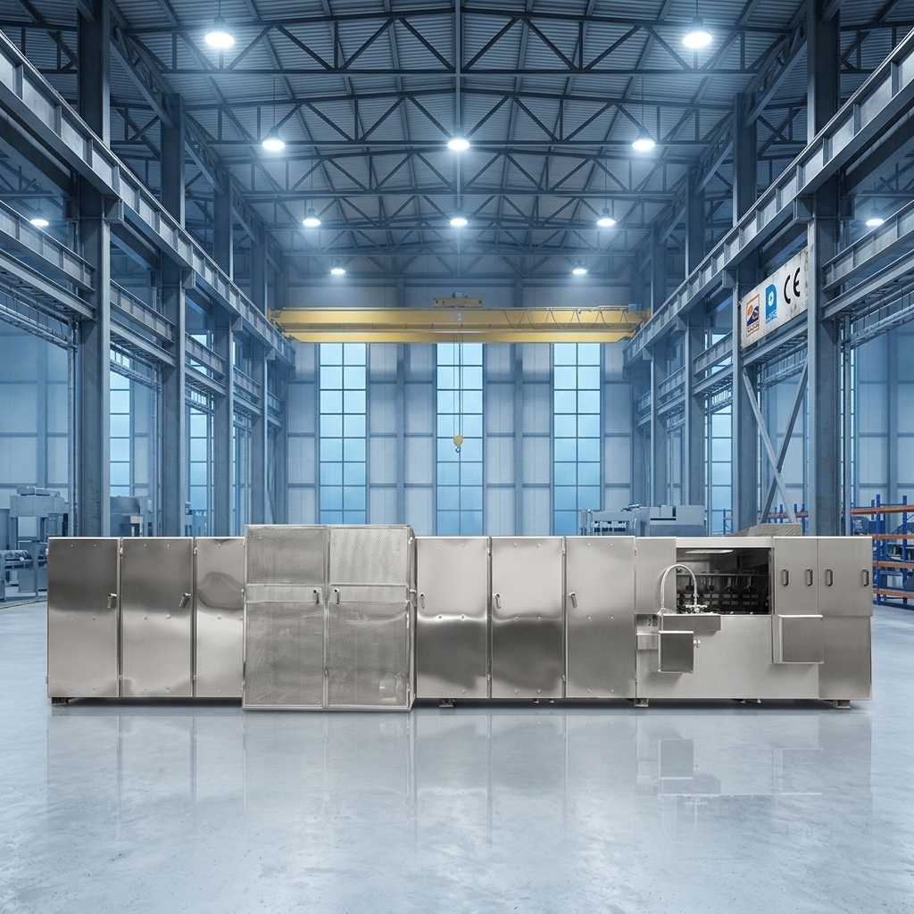 Video Technical Support Monaka Wafer Machine  Ensuring Stable And Wafer Biscuit Output