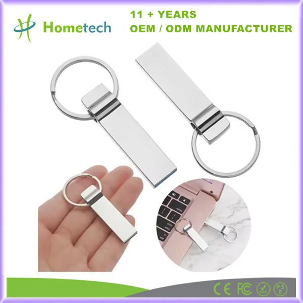 Premium Metal USB Drive With Enhanced Durability With Keyring Easy To Carry A Grade Chips