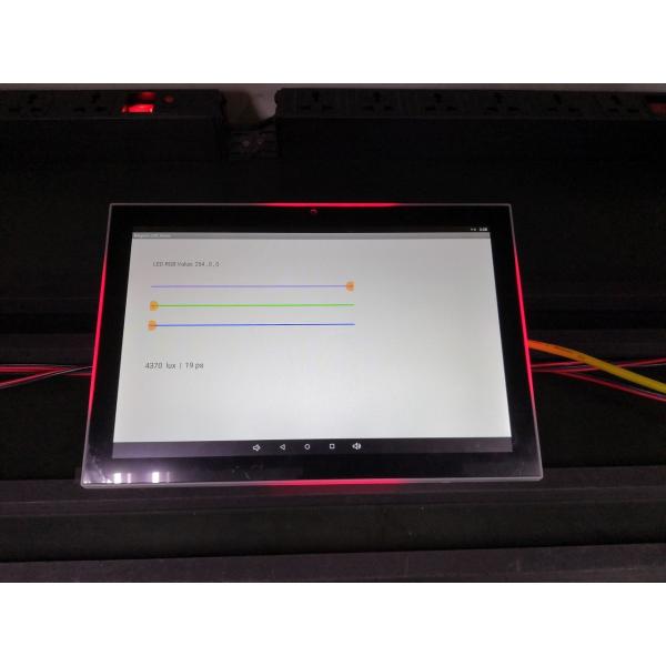 Conference Room Schedule 10 Inch Android OS Glass Wall Touch Screen Kiosk POE Control Panel PC