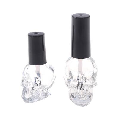 8ml Nail Empty Uv Gel Polish Bottles Container 1.45 Skull 3.7cm