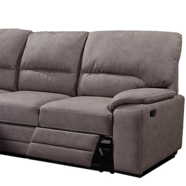 Living Room Electric Recliner Sofa Set Breathable Foldable For Hotel