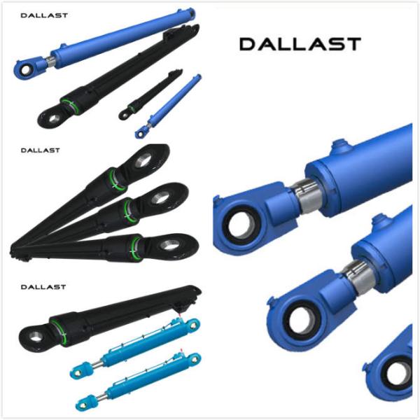 Agricultural Double Acting Hydraulic Ram Welded Tractor Chrome Plunger