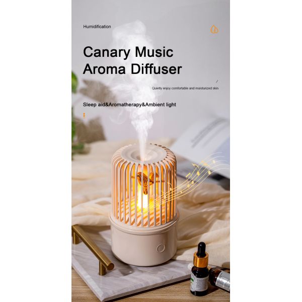 Sleep Aid Plastic Aroma Air Humidifier USB Powered Essential Oil Diffuser Wholesale