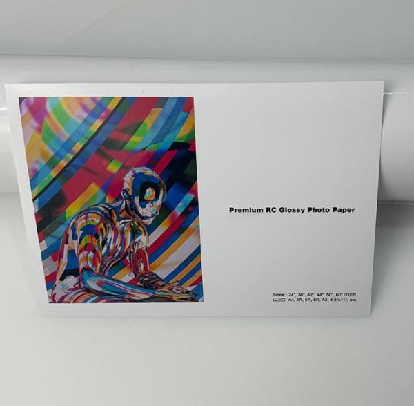Microporous RC Photo Paper Roll Luster 260gsm A4 Sheets For EPSON CANON HP Printers