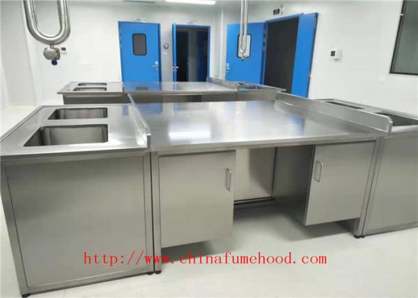 Making and Promoting DIrectly  304  Stainless Steel Lab Workbench Stainless Steel Lab Furniture For Oversea Importers