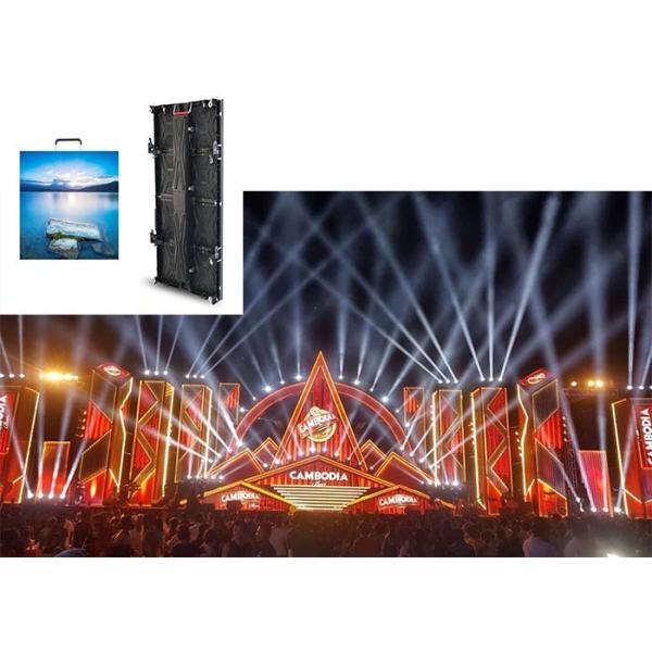 Stage Led Backdrop Screen Rental Waterproof Outdoor High Brightness SMD P4.81