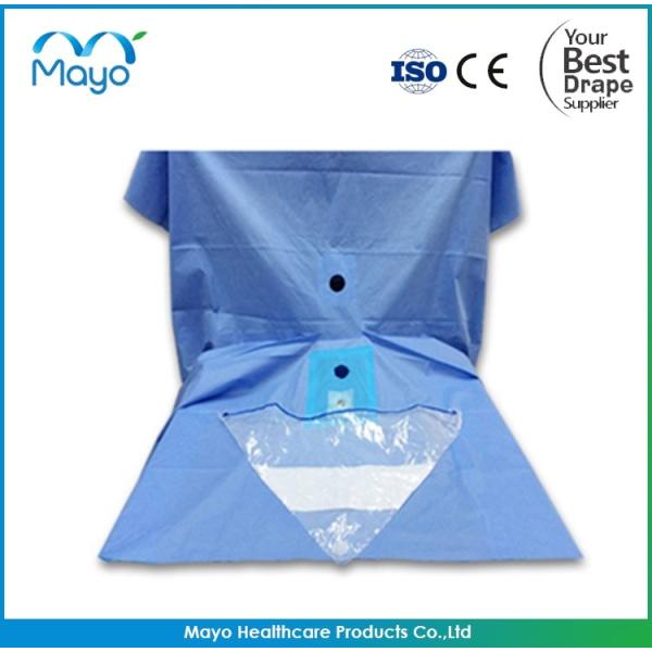 Disposable Surgical Kit TUR drape with finger cot , Urology Drape