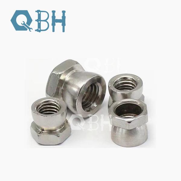 Stainless Steel Breakaway Nuts SS304 SS316 A2 A4 Security Twist Shear Anti Theft Locking Hex Head
