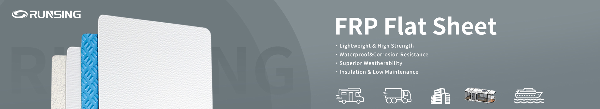 Scratch Resistant Glare-Free FRP Panel Manufacturers  Low-Gloss