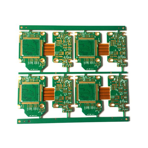 Matt Green 4 Layer Rigid Flex PCB , Fr4 Rigid PCB Board Manufacturer