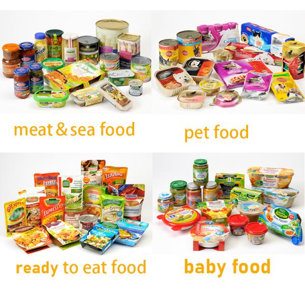 Medium Steam Pre-heating Industrial Horizontal Autoclave for Retort Pouch Processing