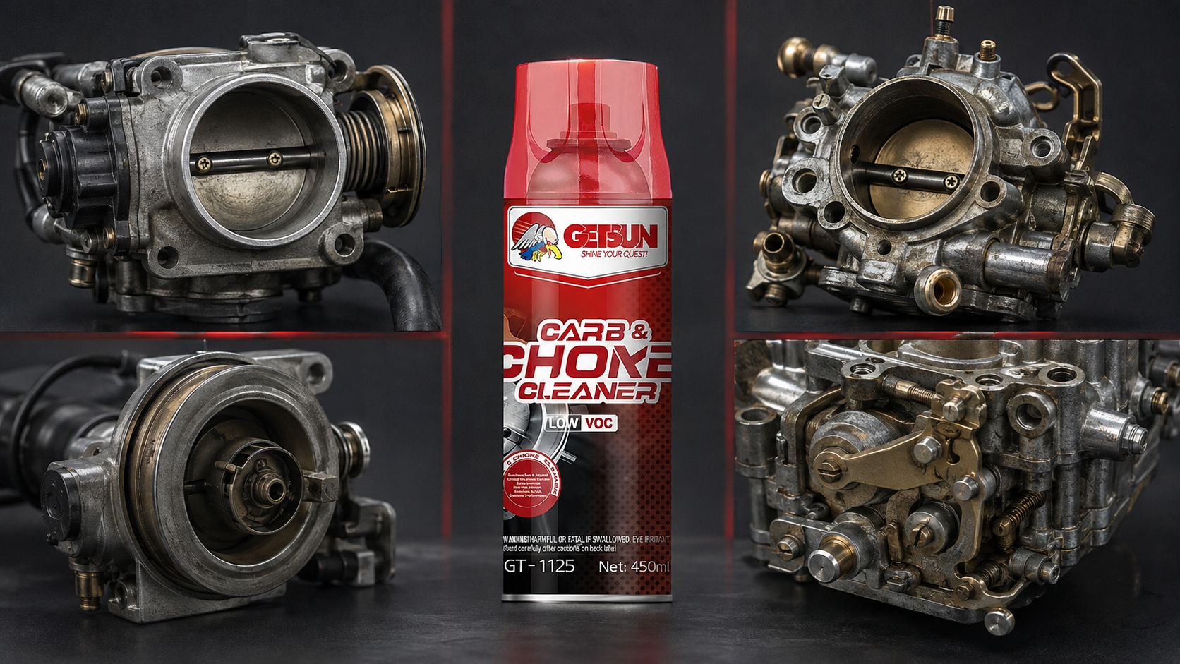 GETSUN 450ml Carb & Choke Cleaner