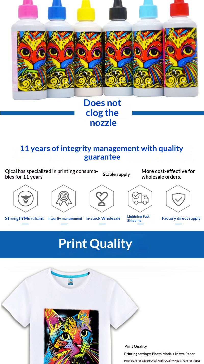 Special Black for Sublimation for for Clothing Transfer Printing Ace USD01/DSU01 Model