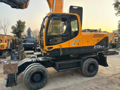 Korea Used Hyundai Excavator for sale Second Hand R210w-9 Wheel 21950KW 21 Ton Jindongyu Machinery