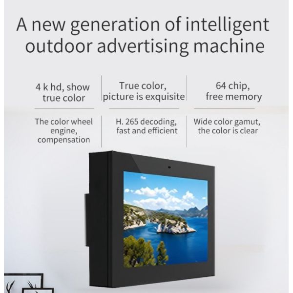 43 inch wall mounted high-definition lcd screen for advertising outdoor price