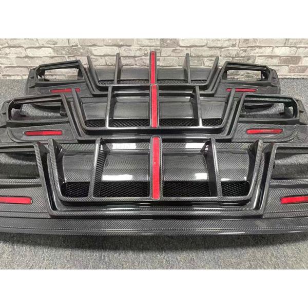Vente à chaud GLA45 GLA260 X156 Carrosserie en fibres de carbone GLA45 Diffuseur arrière en fibres de carbone 2014-2019