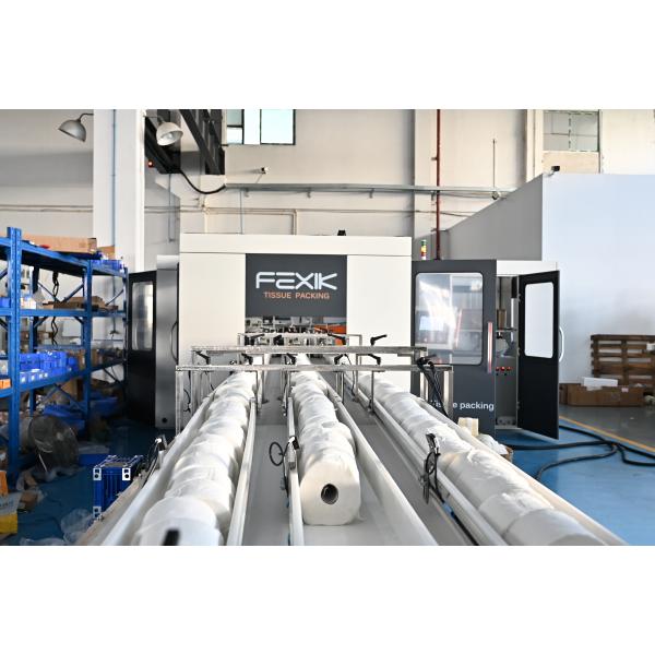 25-50 Microns 120 Packs / Min Toilet Paper Roll Wrapper 18KW LDPE