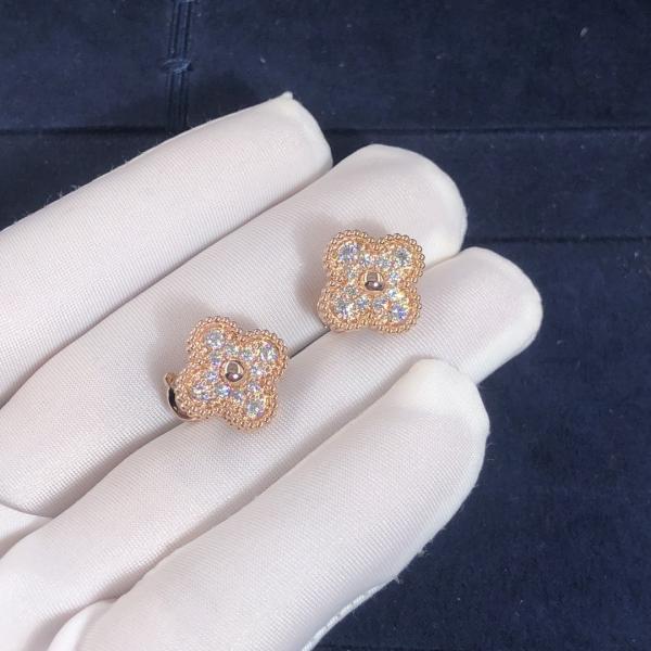 Elegant Factory Make Real Gold Van Cleef & Arpels 18k Gold Vintage Alhambra