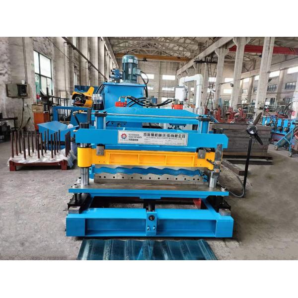 Крен застекленной плитки Европы популярный формируя сталь машины 0.4-0.7мм ППГИ покрашенную цветом