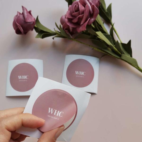 Luxury Customized Print Special Paper Labels Vinyl Clear Transparent Shiny Gold Foil Stamping Self Adhesive Labels